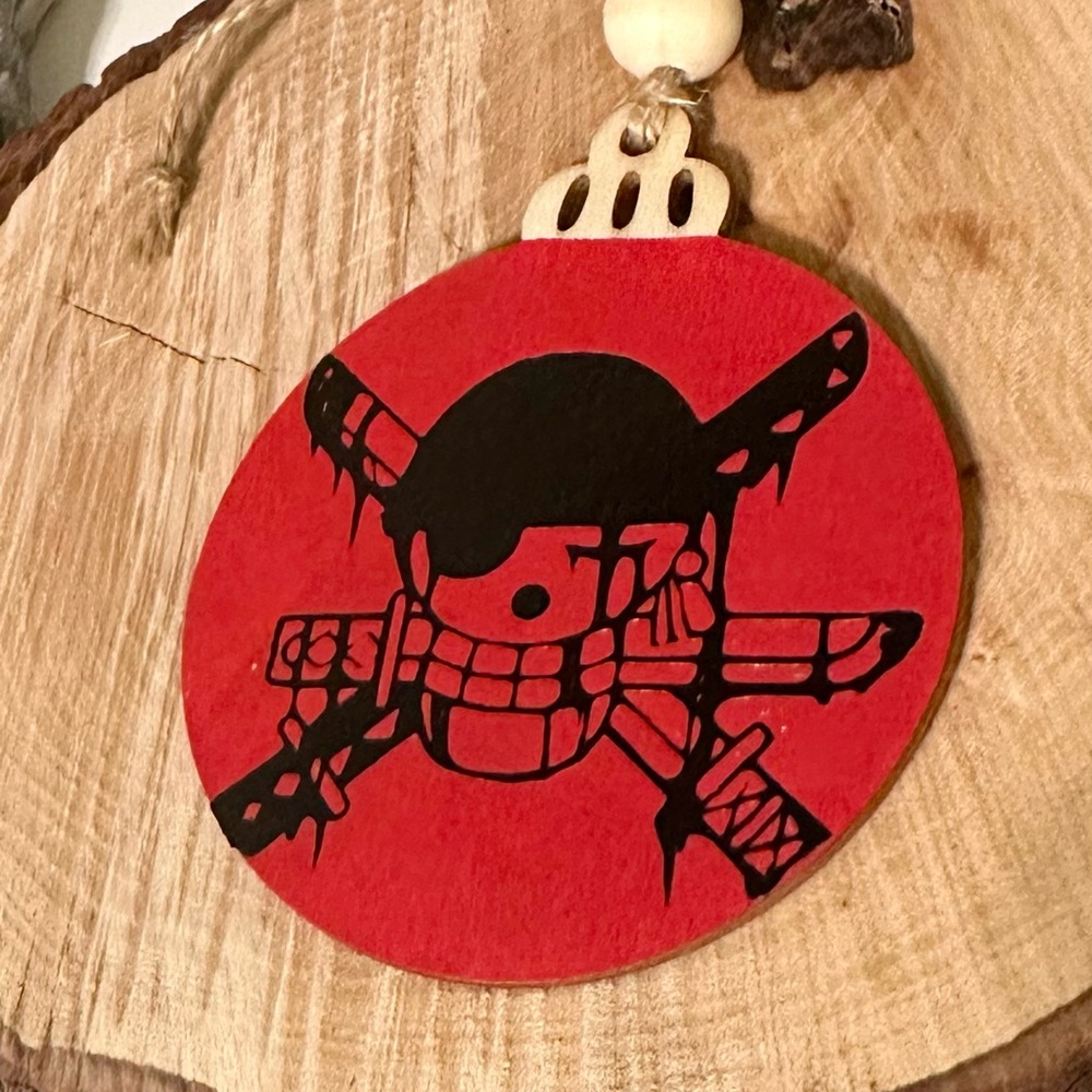 One Piece, Monkey D. Luffy, anime, Japanese Manga Christmas ornament